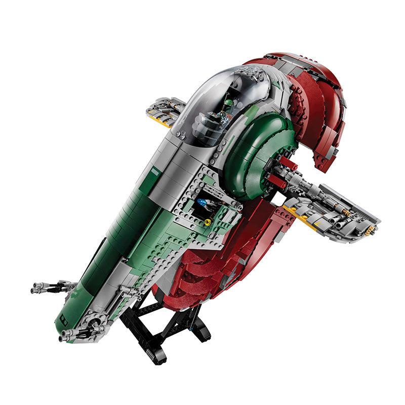 Star Wars Slave spacecraft (75060) interstellar building block series, 1996 pieces, spaceship model kit, 2025 adult model fighter set, holiday gift - perfect 1:1 replica compatible with LEGO
