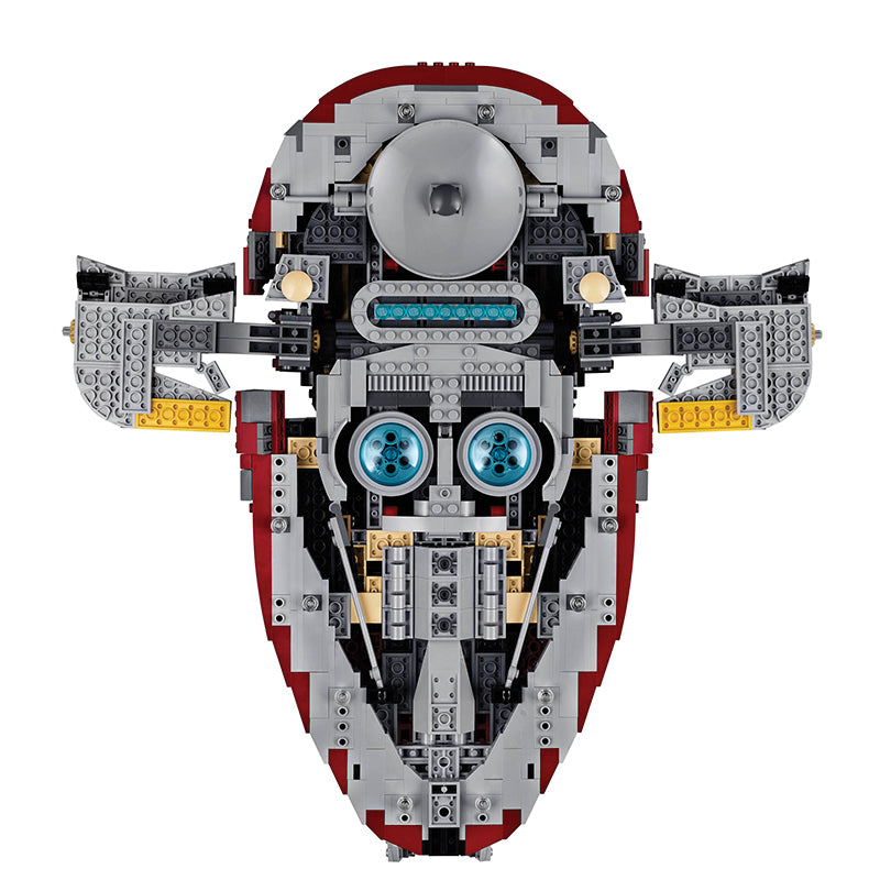Star Wars Slave spacecraft (75060) interstellar building block series, 1996 pieces, spaceship model kit, 2025 adult model fighter set, holiday gift - perfect 1:1 replica compatible with LEGO
