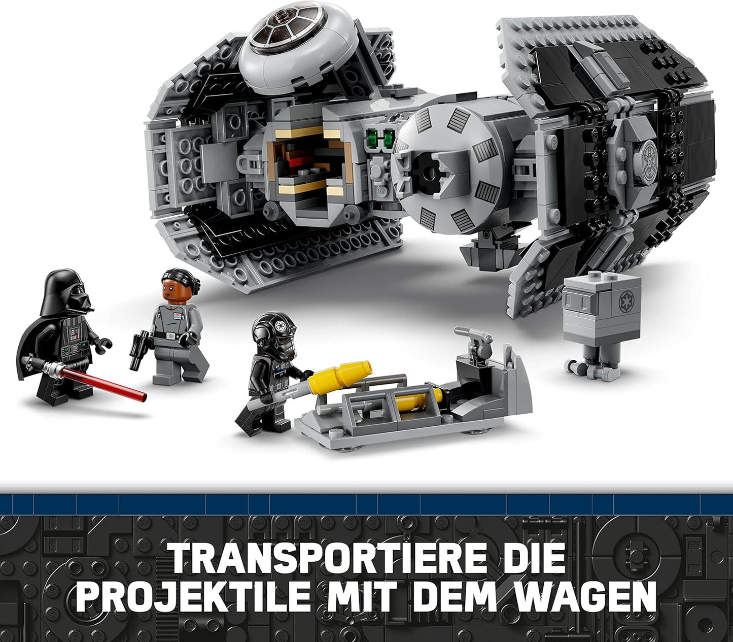 Star Wars Bomber (75347) Interstellar Building Blocks Series, 625pcs, Spaceship Model Kit, 2025 Adult Model Fighter Set, Festival Gift - Perfect 1:1 Remake Compatible with LEGO