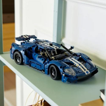 Ford GT3 sports car (42154) car building block series, 1466pcs, racing model kit, 2025 adult model car kit, holiday gift - perfect 1:1 replica compatible with LEGO