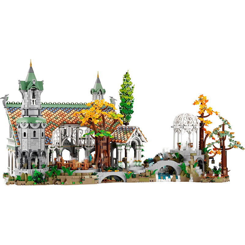 The Lord of the Rings Valley Castle (10316): The Lord of the Rings movie building block series, 6167pcs, castle model kit, 2025 adult model kit, holiday gift - perfect 1:1 replica compatible with LEGO