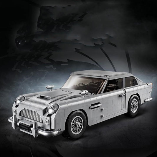 Aston Martin sports car (10262) car building block series, 1295pcs, racing model set, 2025 adult model car set, holiday gift - perfect 1:1 replica compatible with LEGO