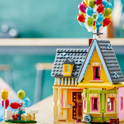 Disney House of Flying Apsaras Balloon House (43217) Disney Building Blocks Series, 598pcs, Castle Model Kit, 2025 Adult Model Set, Festival Gift - Perfect 1:1 Reproduction Compatible with LEGO