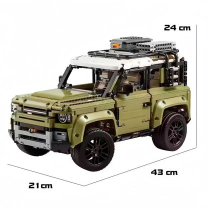 Land Rover off-road vehicle (42110) car building block series, 2573pcs，racing model kit, 2025 adult model car kit, holiday gift - perfect 1:1 replica compatible with LEGO