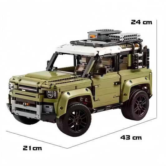 Land Rover off-road vehicle (42110) car building block series, 2573pcs，racing model kit, 2025 adult model car kit, holiday gift - perfect 1:1 replica compatible with LEGO