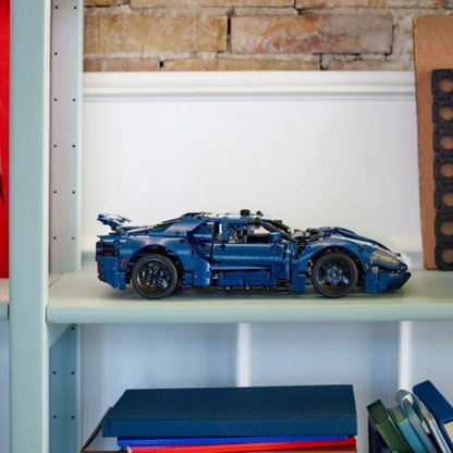 Ford GT3 sports car (42154) car building block series, 1466pcs, racing model kit, 2025 adult model car kit, holiday gift - perfect 1:1 replica compatible with LEGO