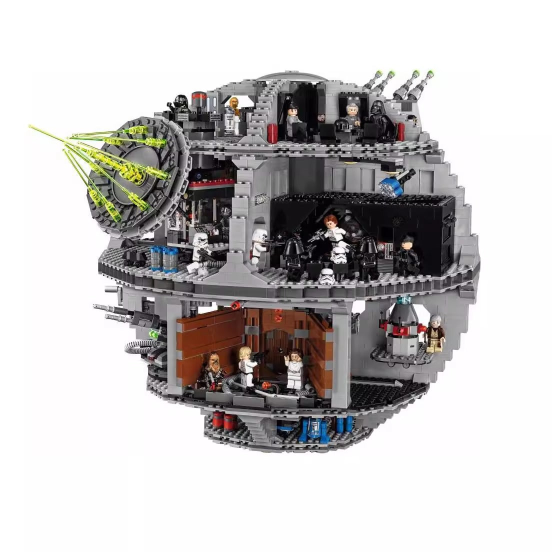 Star Wars Dead Star (75159) Star Wars Building Blocks Series, 4016pcs, Spaceship Model Kit, 2025 Adult Model Fighter Set, Festival Gift - Perfect 1:1 Remake Compatible with LEGO