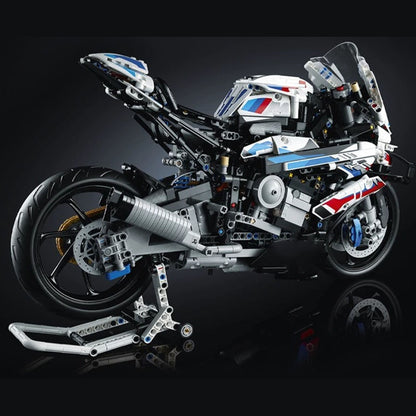 BMW 1000RR motorcycle sports car (42130) motorcycle building block series, 1920pcs, racing model set, 2025 adult model car set, holiday gift - perfect 1:1 replica compatible with LEGO
