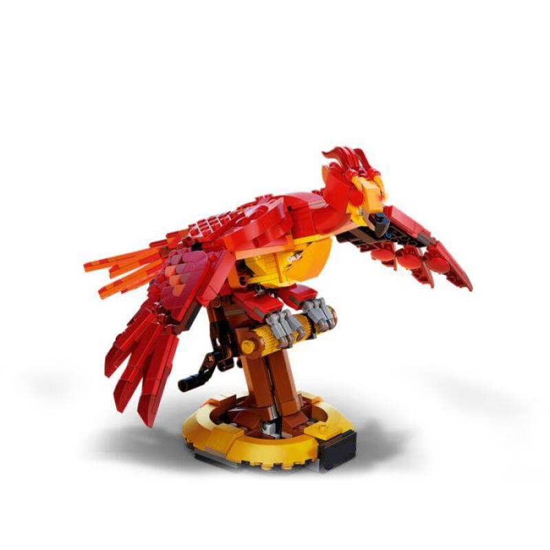 Dumbledore Phoenix (76394) Harry Potter Building Blocks Series, 597pcs, Animal Model Set, 2025 Adult Model Set, Festival Gift - Perfect 1:1 Reproduction Compatible with LEGO