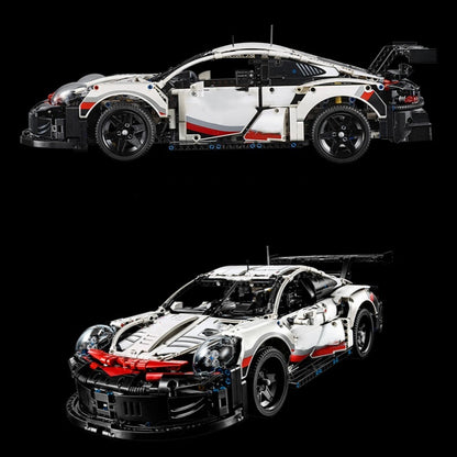Porsche 911 sports car (42096) car building block series, 1580pcs, racing model set, 2025 adult model car set, holiday gift - perfect 1:1 replica compatible with LEGO