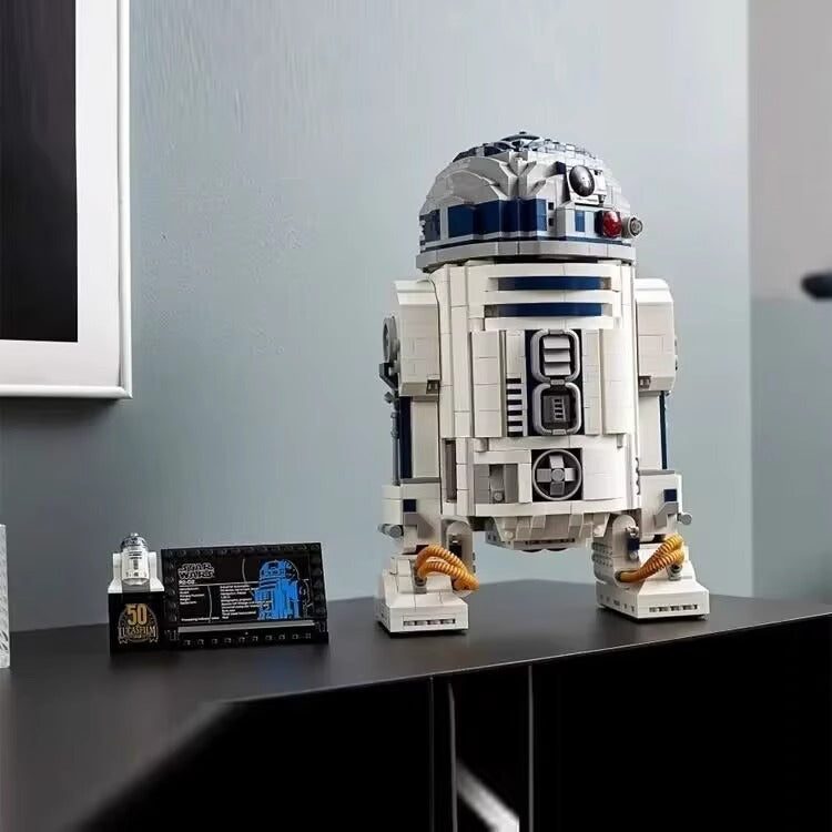 Star Wars R2 Robot (75379) interstellar robot building block series, 2314pcs, spaceship model kit, 2025 adult model fighter set, holiday gift - perfect 1:1 replica compatible with LEGO