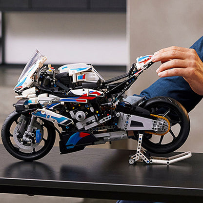 BMW 1000RR motorcycle sports car (42130) motorcycle building block series, 1920pcs, racing model set, 2025 adult model car set, holiday gift - perfect 1:1 replica compatible with LEGO