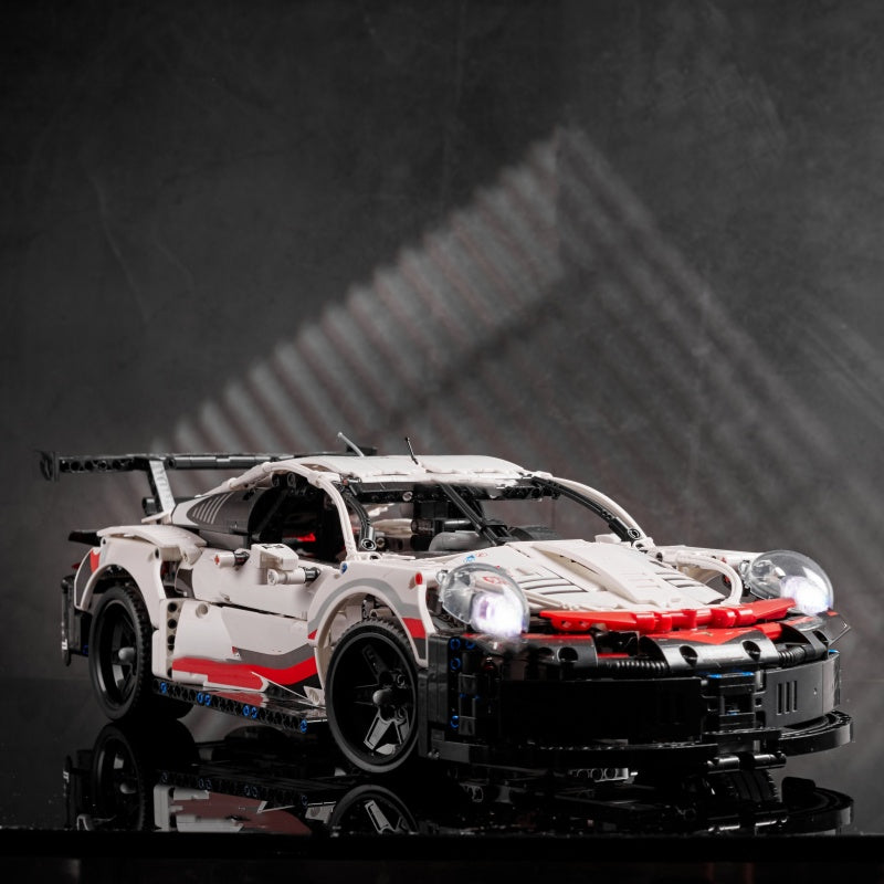 Porsche 911 sports car (42096) car building block series, 1580pcs, racing model set, 2025 adult model car set, holiday gift - perfect 1:1 replica compatible with LEGO