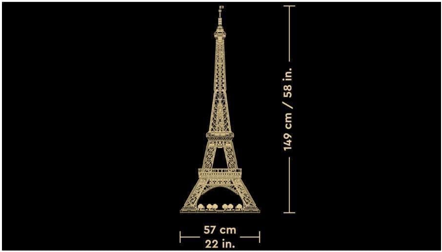 Elfi Tower (10307) Surface Building Blocks Series, 10001pcs, Building Model Kit, 2025 Adult Model Kit, Festival Gift - Perfect 1:1 Reproduction Compatible with LEGO