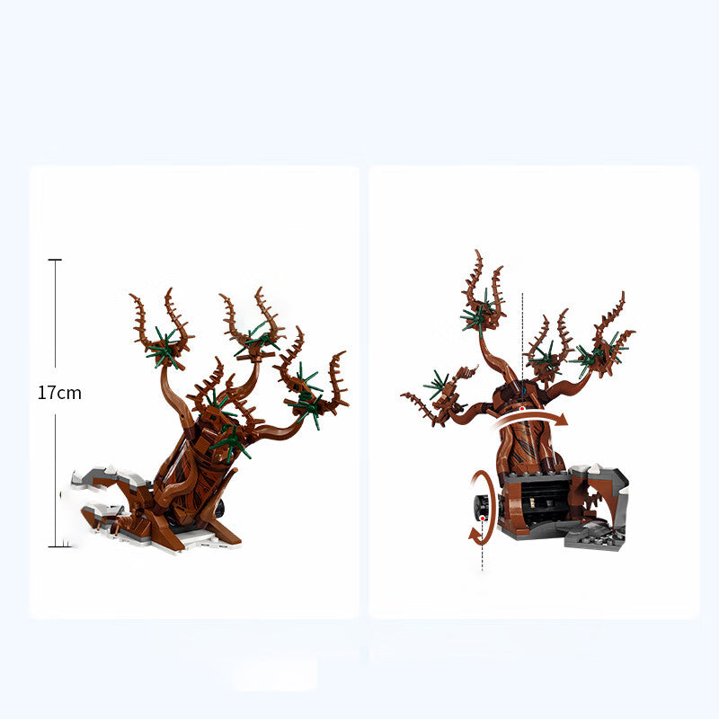 Harry Potter Beats Willows (76407) Harry Potter Building Blocks Series, 777pcs, Simulation Plant Tree Model Kit, 2025 Adult Model Set, Festival Gift - Perfect 1:1 Remake Compatible with LEGO