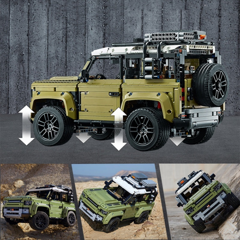 Land Rover off-road vehicle (42110) car building block series, 2573pcs，racing model kit, 2025 adult model car kit, holiday gift - perfect 1:1 replica compatible with LEGO