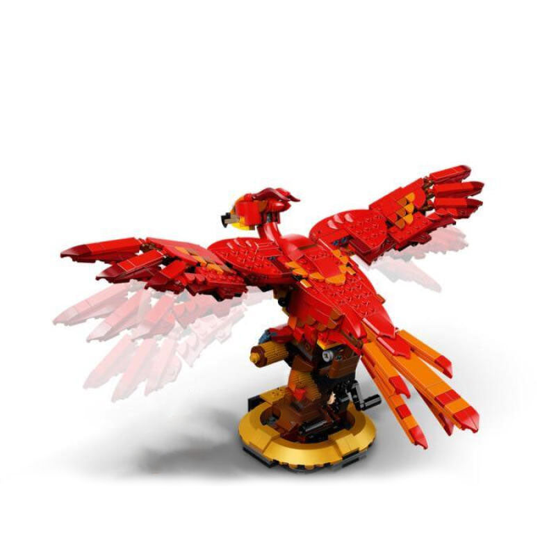 Dumbledore Phoenix (76394) Harry Potter Building Blocks Series, 597pcs, Animal Model Set, 2025 Adult Model Set, Festival Gift - Perfect 1:1 Reproduction Compatible with LEGO