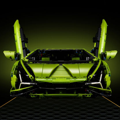 Lamborghini sports car (42115) car building block series, 3696 pcs, racing model kit, 2025 adult model car kit, holiday gift - perfect 1:1 replica compatible with LEGO
