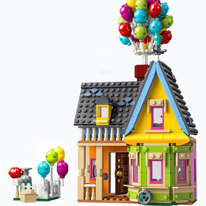 Disney House of Flying Apsaras Balloon House (43217) Disney Building Blocks Series, 598pcs, Castle Model Kit, 2025 Adult Model Set, Festival Gift - Perfect 1:1 Reproduction Compatible with LEGO