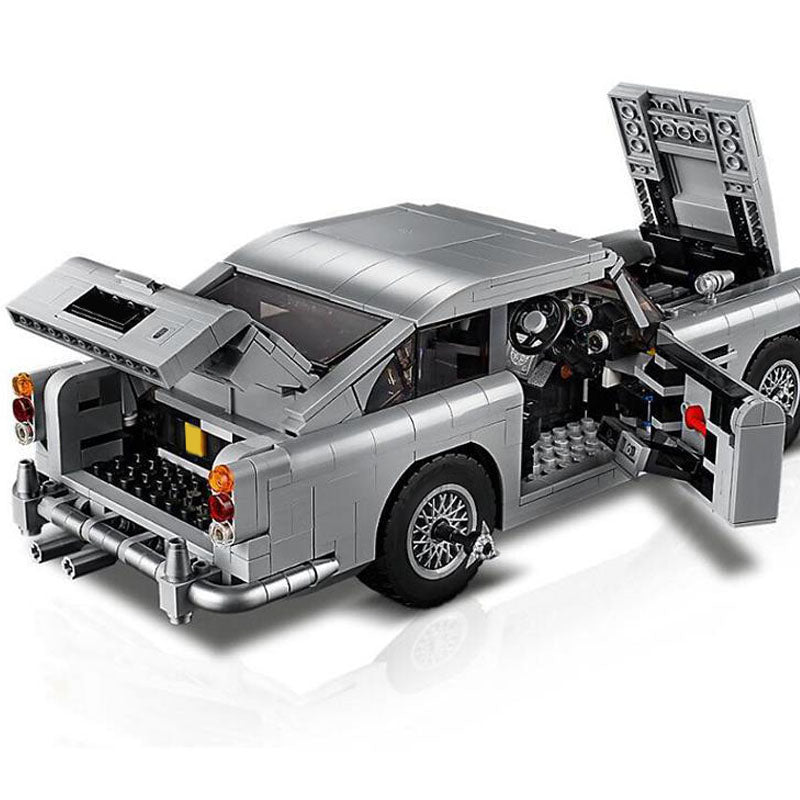 Aston Martin sports car (10262) car building block series, 1295pcs, racing model set, 2025 adult model car set, holiday gift - perfect 1:1 replica compatible with LEGO