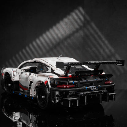 Porsche 911 sports car (42096) car building block series, 1580pcs, racing model set, 2025 adult model car set, holiday gift - perfect 1:1 replica compatible with LEGO