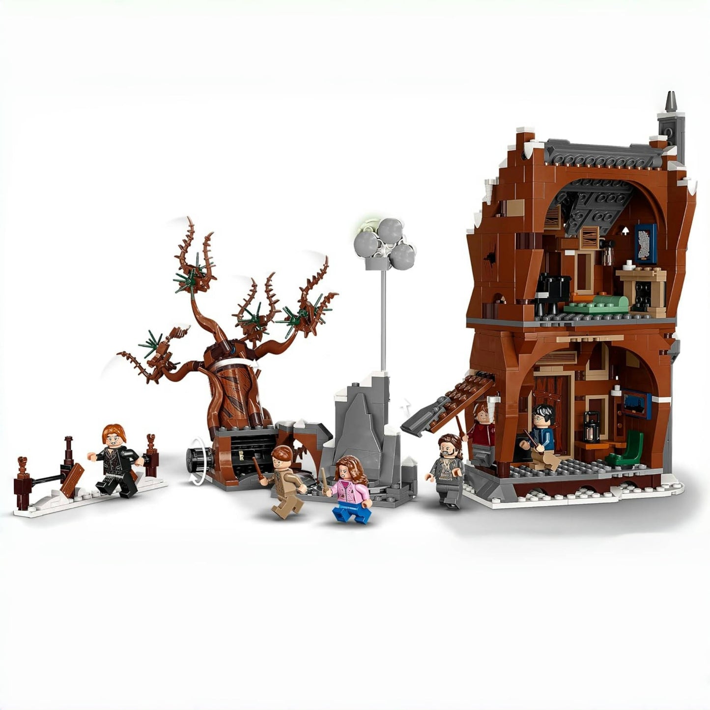 Harry Potter Beats Willows (76407) Harry Potter Building Blocks Series, 777pcs, Simulation Plant Tree Model Kit, 2025 Adult Model Set, Festival Gift - Perfect 1:1 Remake Compatible with LEGO