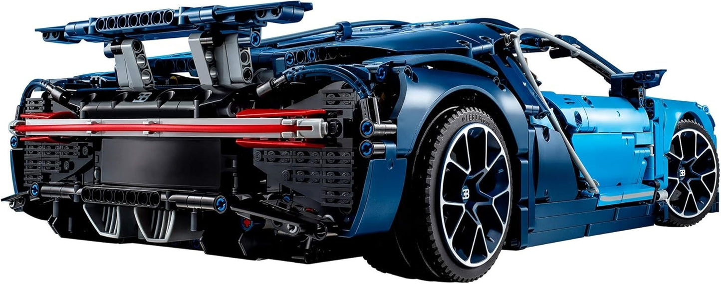Bugatti sports car (42083) car building block series, 3599pcs, racing model set, 2025 adult model car set, holiday gift - perfect 1:1 replica compatible with LEGO