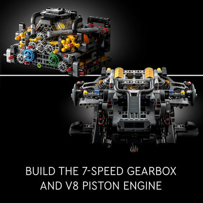 McLaren P1 sports car (42172) car building block series, 3893pcs, racing model set, 2025 adult model car set, holiday gift - perfect 1:1 replica compatible with LEGO