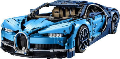 Bugatti sports car (42083) car building block series, 3599pcs, racing model set, 2025 adult model car set, holiday gift - perfect 1:1 replica compatible with LEGO