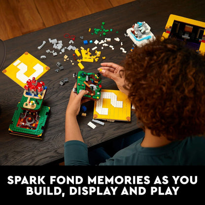 Mario Yellow Question Box (71395) Steam game building block series, 2064pcs, box model kit, 2025 adult model kit, holiday gift - perfect 1:1 replica compatible with LEGO