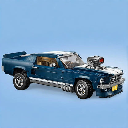 Ford Mustang sports car (10265) car building block series, 1471pcs, Racing model kit, 2025 adult model car kit - perfect 1:1 replica compatible with LEGO