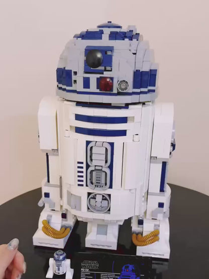 Star Wars R2 Robot (75379) interstellar robot building block series, 2314pcs, spaceship model kit, 2025 adult model fighter set, holiday gift - perfect 1:1 replica compatible with LEGO